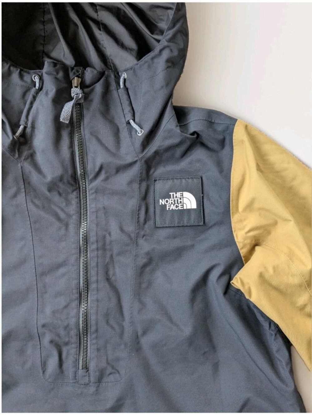 The North Face Tanager Anorak Jacket Womens Med Hooded Pullover Colorblock Ski - Picture 4 of 16